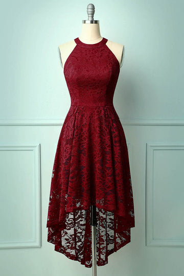 Burgundy Red Dress